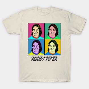 roddy piper 80s Pop Art Style T-Shirt